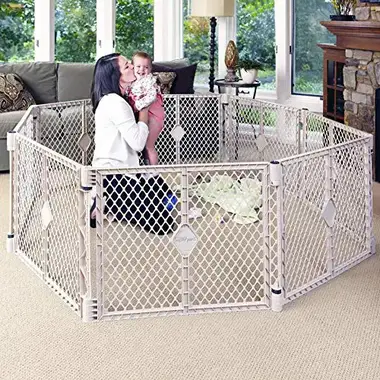 12 Best Baby Fences Indoor Outdoor 2020 Reviews 12 Best Baby Fences Indoor Outdoor, Outdoor Play Yard For Toddlers