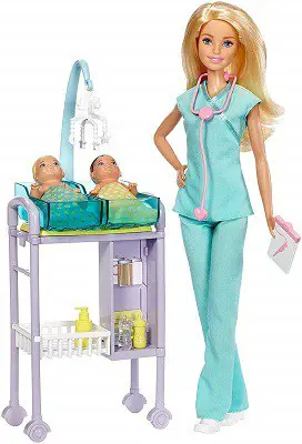 Barbie careers baby doctor play set