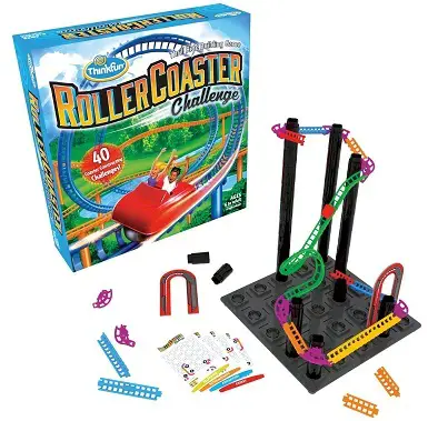 Think Fun Roller Coaster Challenge STEM Toy Building Game