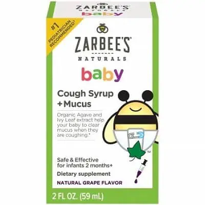 Zarbees Naturals Baby Cough Syrup Mucus