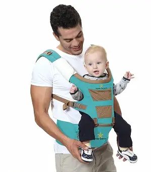 Brighter Elements Ergonomic Baby Carrier with Hip Seat