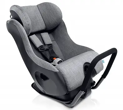 Clek Fllo Convertible Baby and Toddler Car Seat Rear and Forward Facing with Anti Rebound Bar Thunder 2018