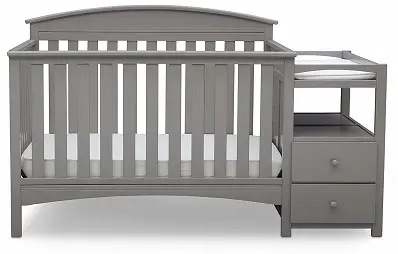 Delta Children Abby Convertible Crib N Changer