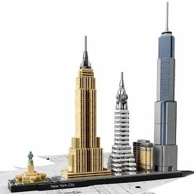LEGO Architecture New York City 21028 Skyline Collection Building Blocks