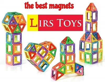 LIRS TOYS 30 pcs Magnetic Blocks