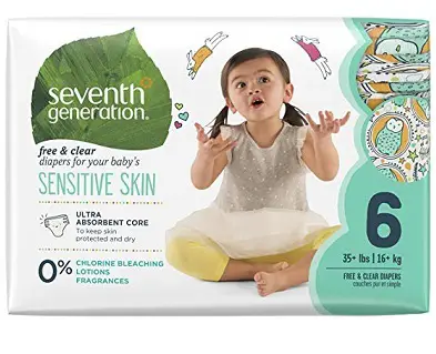 Seventh Generation Free Sensitive Skin Diapers 