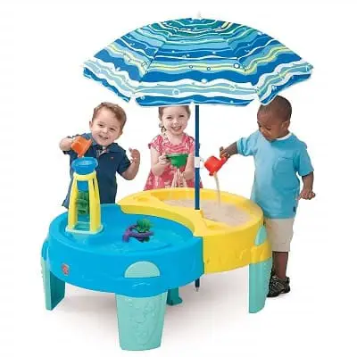 Shady Oasis Sand and Water Play Table