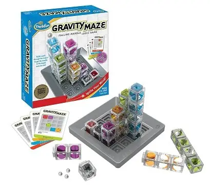 Think Fun Gravity Maze Marble Run Logic Game and STEM Toy