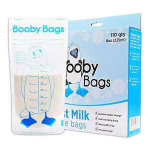  Breast milk Storage Bags by Booby Bags