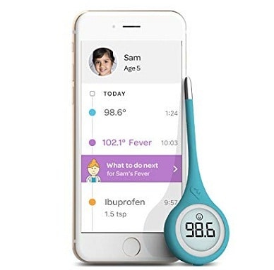 KinsaQuickCare Smart Digital Thermometer for All Ages