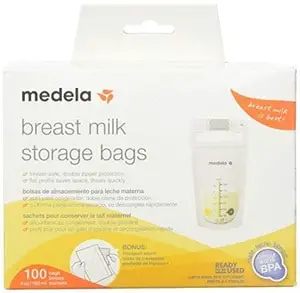 Medela Breast Milk Storage Bags – (100 ct)