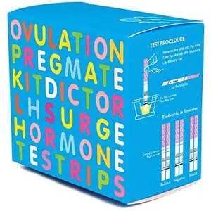  PREGMATE 50 Ovulation LH Test Strips One Step Urine Test Strip Combo Predictor Pregnancy Kit Pack