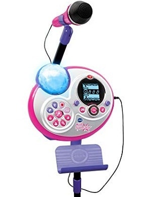 VTechKidi Super Star Karaoke System with Mic Stand