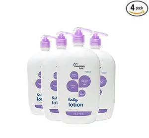 Mountain Falls Hypoallergenic Baby Lotion, Night-Time, Compare to Johnson's, 27 Fluid Ounce (Pack of 4)