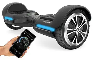 Swagtron T580 App-Enabled Bluetooth Hoverboard with Speaker Smart Self-Balancing Wheel