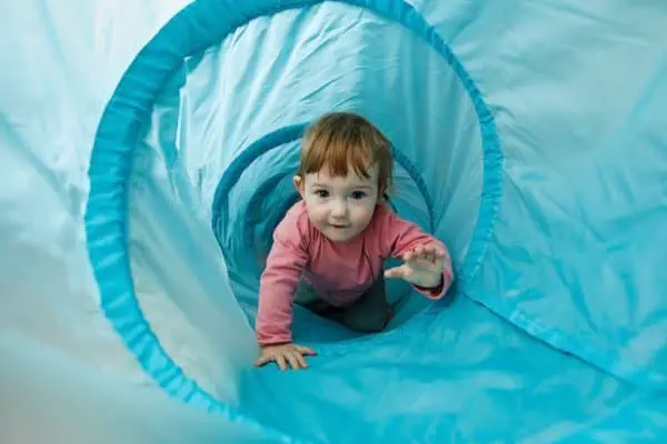 baby crawling tunnel